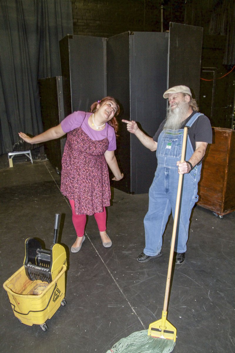 Vanessa Stipkovits and Tom Kelly.