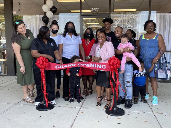 Miller Cleaning Service ribbon cutting