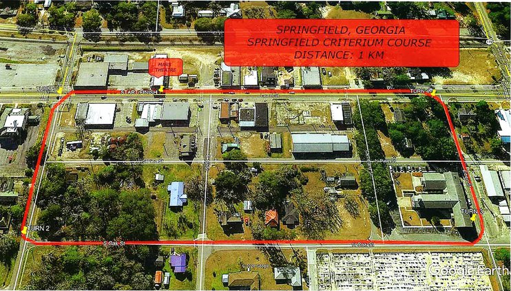 Springfield race map