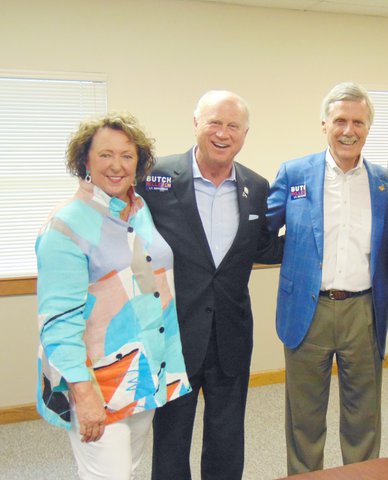 Butch Miller, leading state senator, campaigns for lieutenant governor