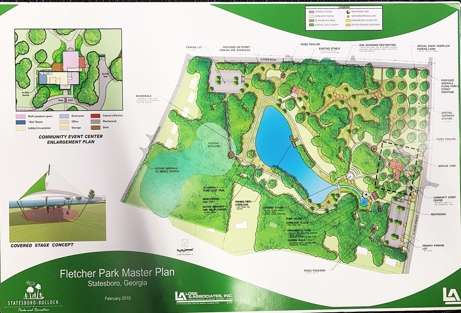 Fletcher Park renovation project underway Statesboro Herald