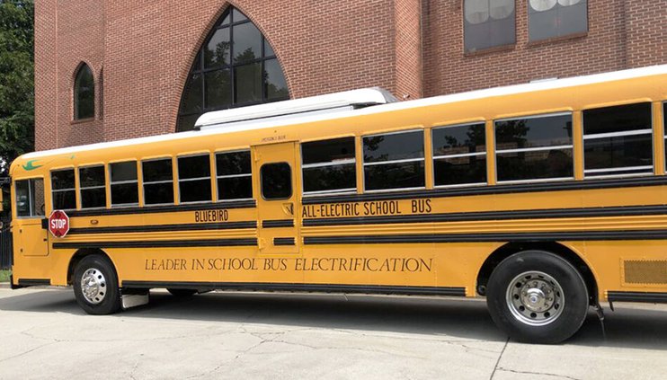 More than 50 school districts in Georgia have applied for federal funds to purchase electric school buses. A new U.S. Environmental Protection Agency (EPA) program aims at providing school buses an alternative to gasoline or diesel fuel by funding electri