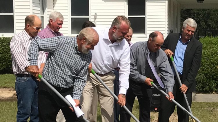 Olive Branch sanctuary ground breaking
