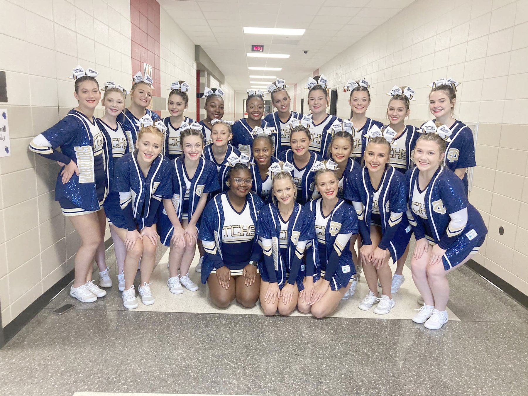 Tattnall Cheer team places second at first competition Tattnall