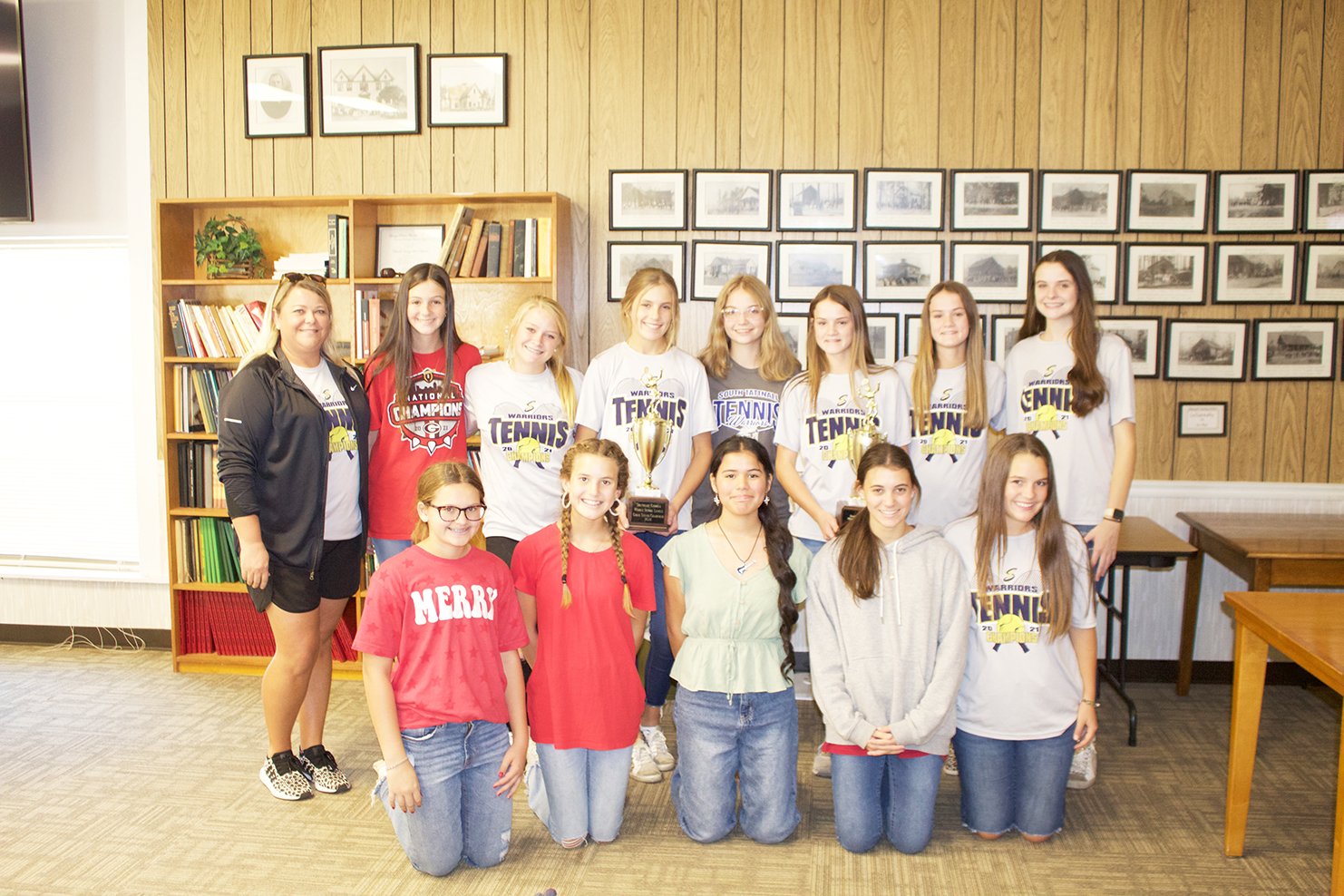 South Tattnall Middle School Tennis is looking for a threepeat The
