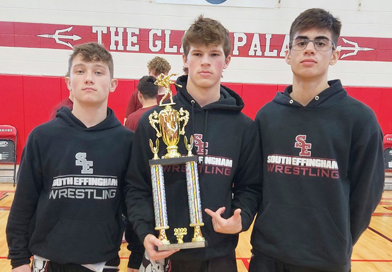 South Effingham wrestling team pins down Area 2 Duals title Effingham