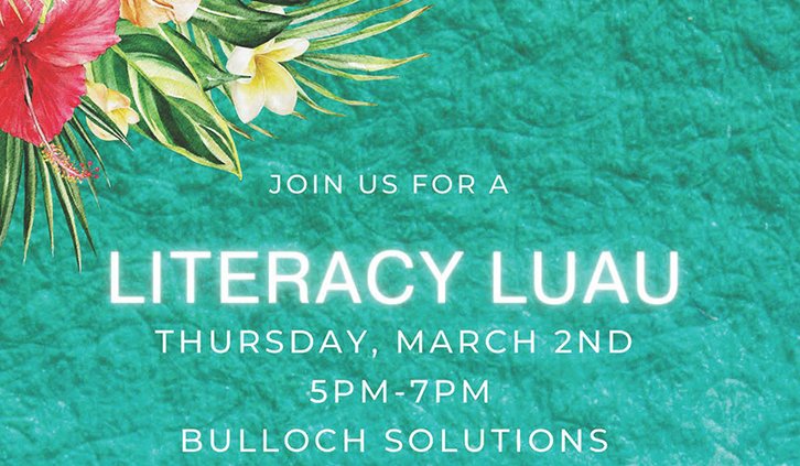 literacy luau