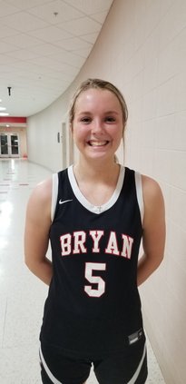 Bryan County senior Kenzie Stucker