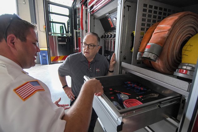 SFD push-in ceremony