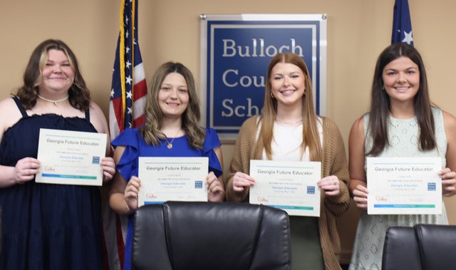 Bulloch future educators are honored on signing day - Statesboro Herald - Vimarsana News