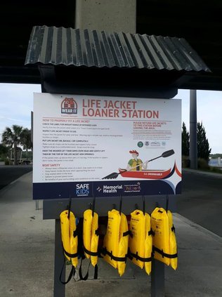 Life Jacket Loaner station