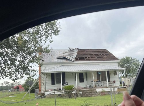 Damaged Roof on Little McCall