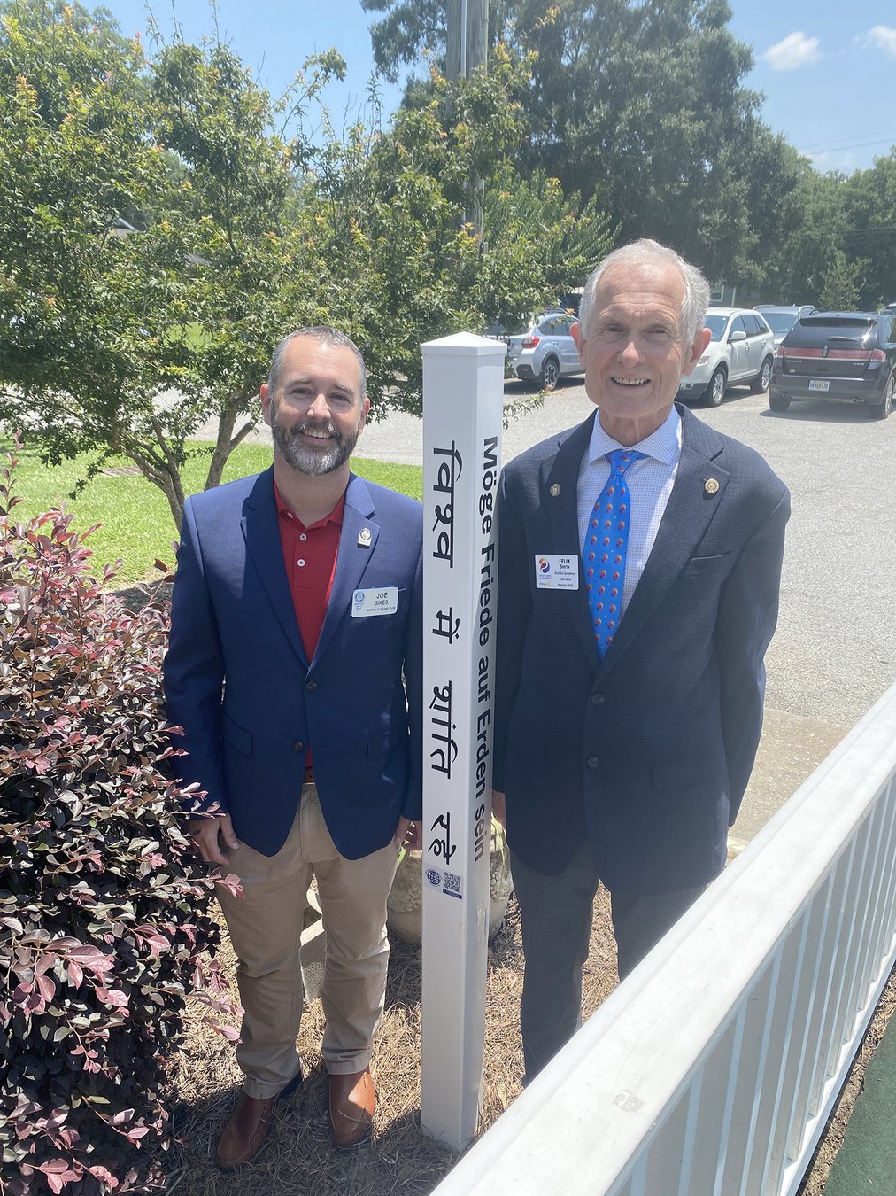 Joe Sikes installed as 20232024 Glennville Rotary Club President