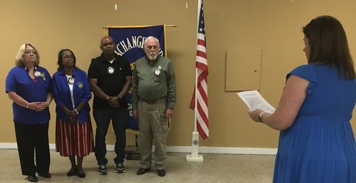 Exchange Club officers