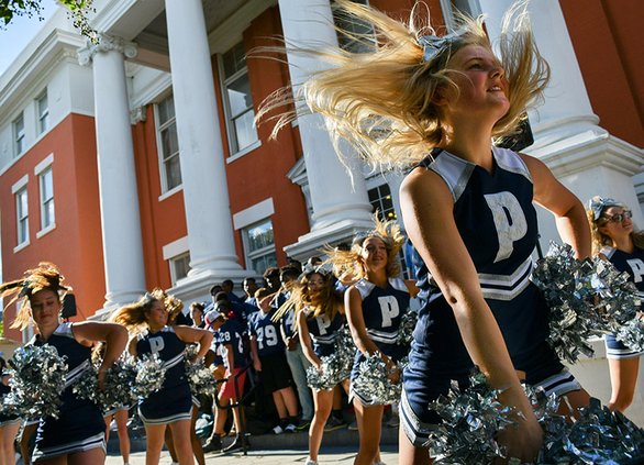 First Friday Downtown Pep Rally