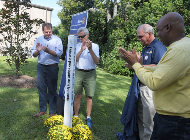 Statesboro marks World Peace Day with Peace Pole unveiling - Statesboro ...