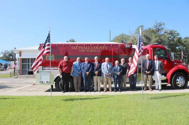 Tattnall County Commissioners view newest addition to Tattnall County
