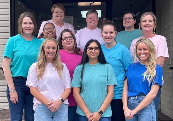 Photo Courtesy Behavioral Pediatrics of Rural Georgia  The staff of Behaviorial Pediatrics of Bulloch County recently marked the seventh year of its founding.