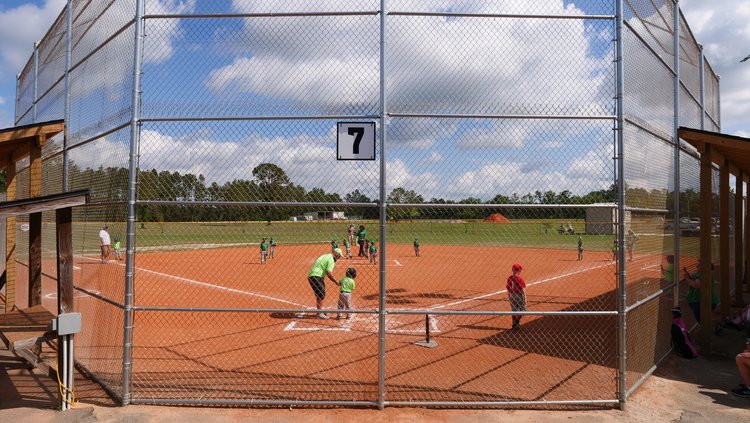 Hendrix Park softball field