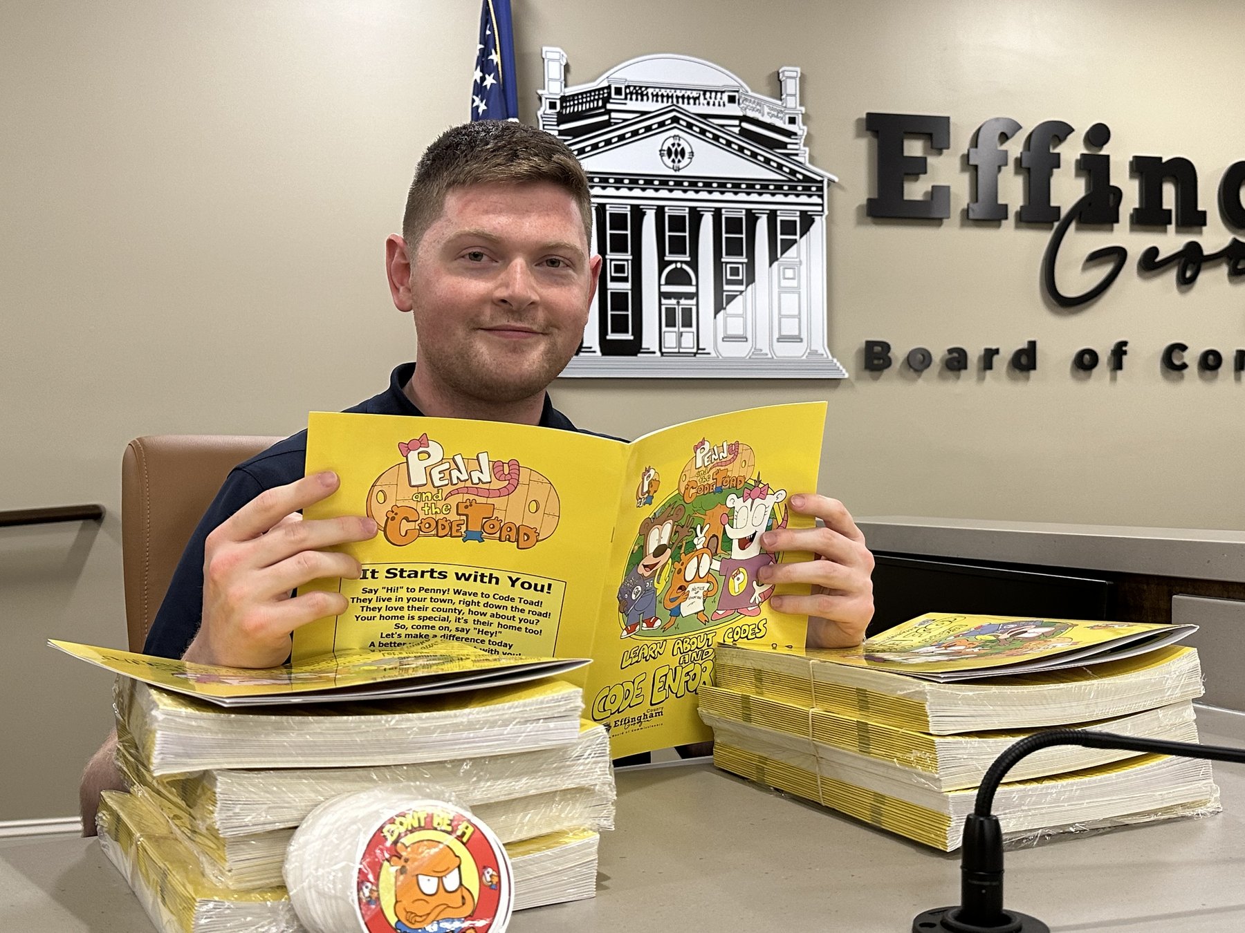 ‘Code Toad’ hops (hopes) to educate kids, parents about county codes