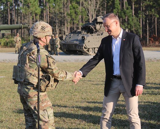 wilson duda shake hands