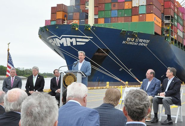 Savannah harbor deepening