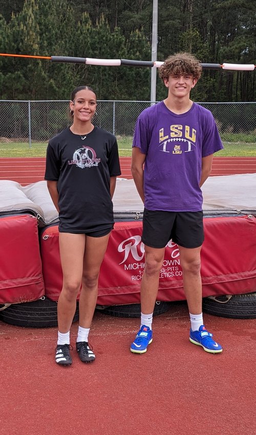 Justine Nevels and Harrison Crofts