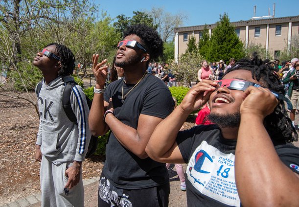 partial solar eclipse Statesboro