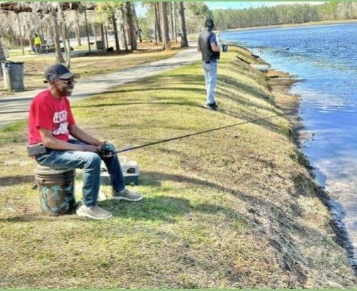 Fishing at Baker Pond