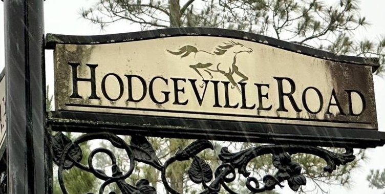Hodgeville sign