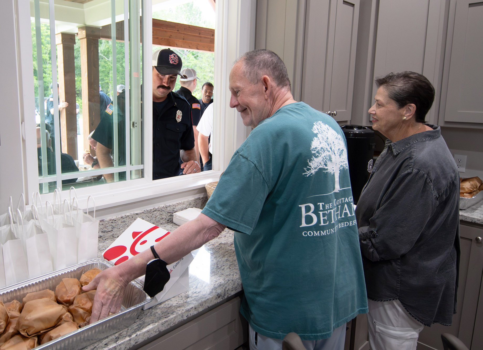 The Cottages at Bethany serves up breakfast to local first responders