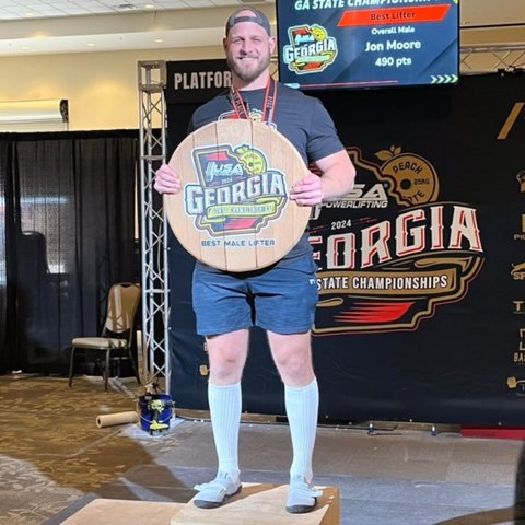 For Jon Moore, lifting titles is light work - Bryan County News