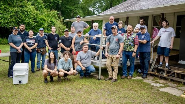 ECFR volunteers build wheelchair ramp for former long-time member - Vimarsana News