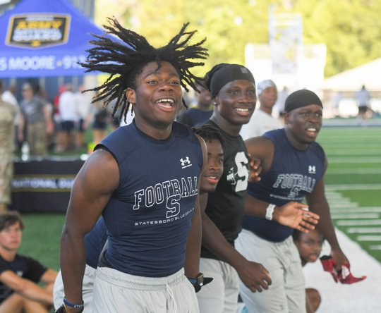 Local football teams show out at Georgia Southern 7-on-7 camp