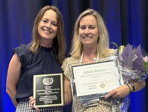 Fay Blythe - School Nurse Administrator of the Year