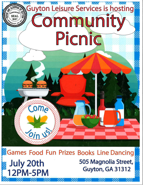 Community Picnic flyer