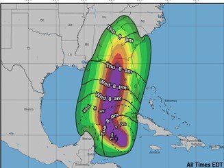 Georgia braces for wind, rain from Helene as it treks north - Effingham ...