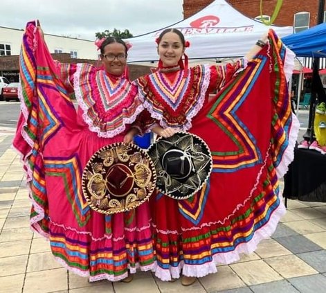 Hispanic dancers