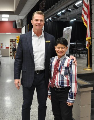 Roger Burdette and Isaiah Rivera