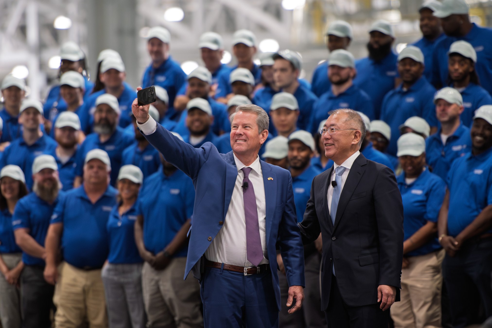 PHOTOS: Hyundai marks grand opening of Metaplant - Bryan County News