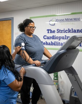 Evans hospital’s cardiopulmonary rehab clinic