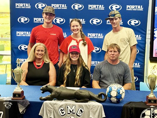 Portal's Maggie Brannen signs with GMC
