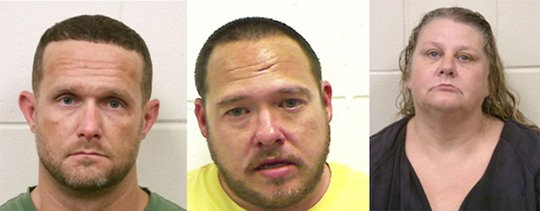 BCSO: Three arrested with meth, documents following traffic stop