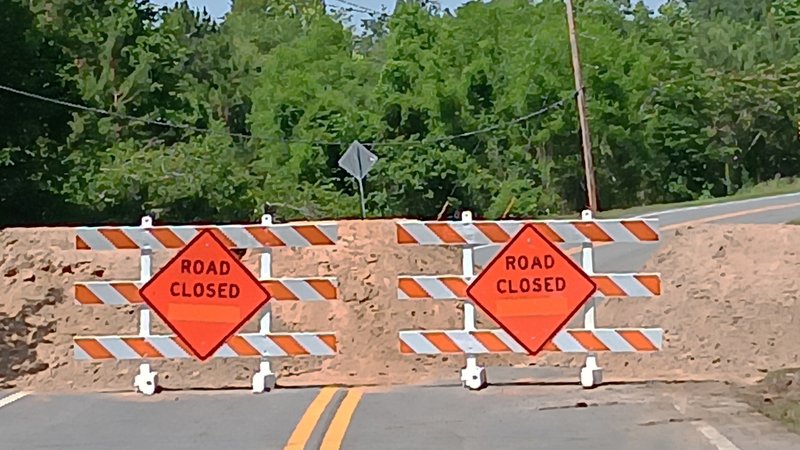 Country Club Road bridge damage