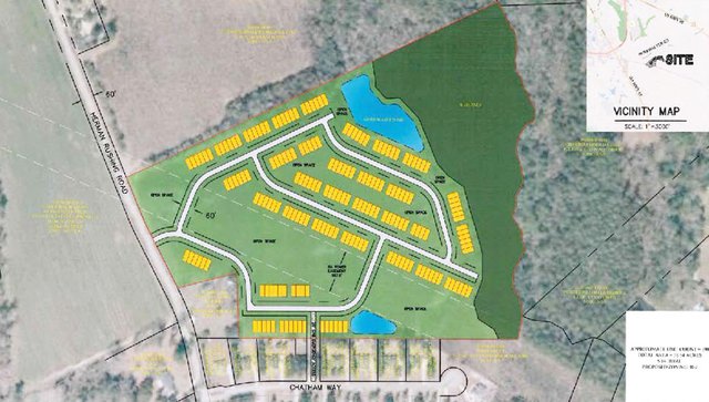 Council approves Herman Rushing Rd. annexation for 198 townhome units ...