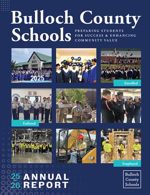 2025-2026 Board of Education Annual Report Cover