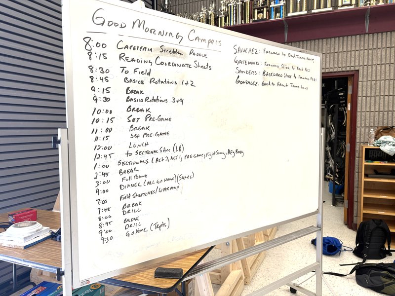 SEHS Band Camp