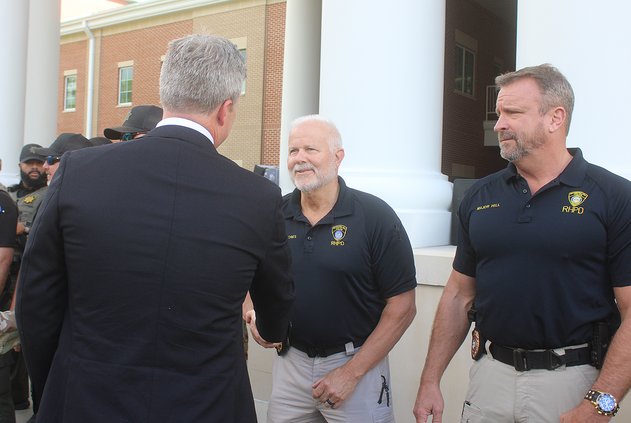 driscoll and rhpd chief