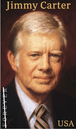 Jimmy Carter postal stamp