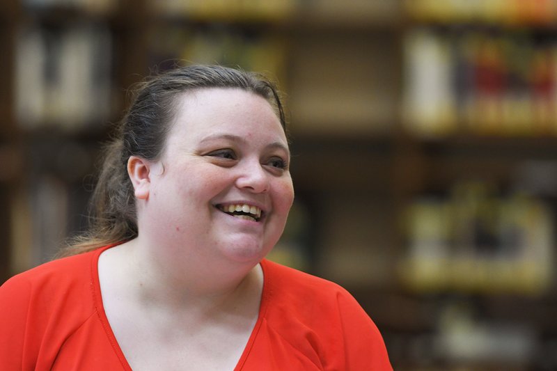 Genealogy librarian Kaitlyn Capper